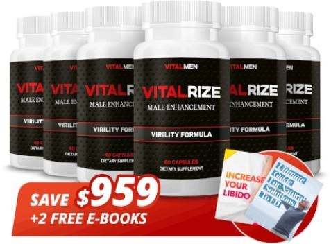 Last chance order section for the VitalRIZE supplement
